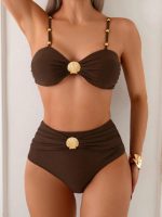 Ece's Kadın İstiridye Desenli Bikini Takımı MY1002 - Görsel 6